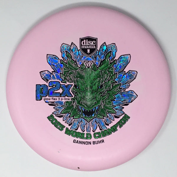 Discmania P2x (Glow Flex 3 P-Line - Gannon Buhr 2025 World Champion - Misprint) Putt & Approach