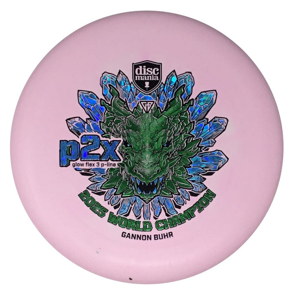 Discmania P2x (Glow Flex 3 P-Line - Gannon Buhr 2025 World Champion - Misprint) Putt & Approach
