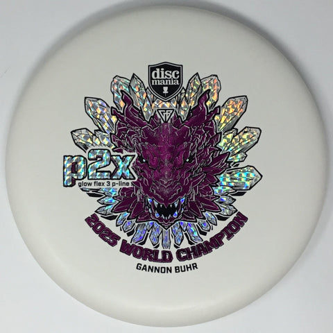 Discmania P2x (Glow Flex 3 P-Line - Gannon Buhr 2025 World Champion) Putt & Approach