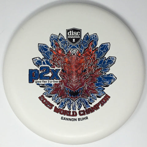 Discmania P2x (Glow Flex 3 P-Line - Gannon Buhr 2025 World Champion) Putt & Approach