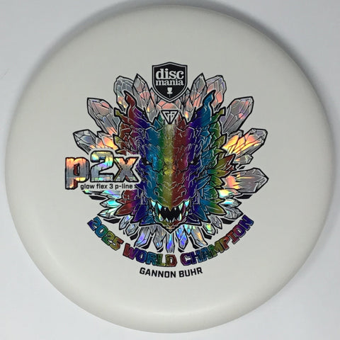 Discmania P2x (Glow Flex 3 P-Line - Gannon Buhr 2025 World Champion) Putt & Approach
