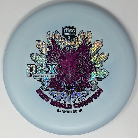 Discmania P2x (Glow Flex 3 P-Line - Gannon Buhr 2025 World Champion) Putt & Approach