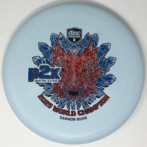 Discmania P2x (Glow Flex 3 P-Line - Gannon Buhr 2025 World Champion) Putt & Approach
