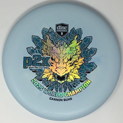 Discmania P2x (Glow Flex 3 P-Line - Gannon Buhr 2025 World Champion) Putt & Approach