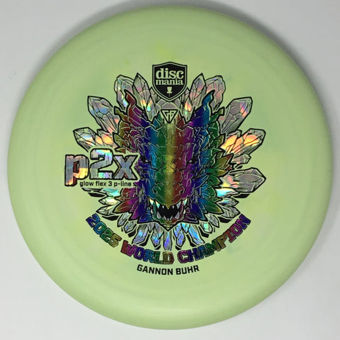 Discmania P2x (Glow Flex 3 P-Line - Gannon Buhr 2025 World Champion) Putt & Approach