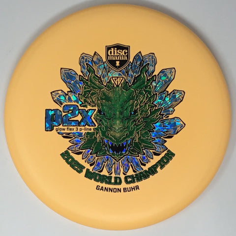 Discmania P2x (Glow Flex 3 P-Line - Gannon Buhr 2025 World Champion) Putt & Approach