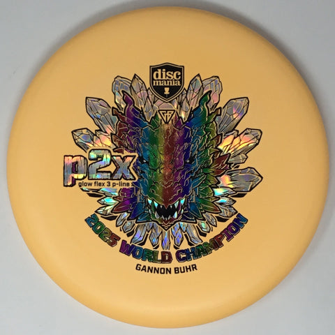 Discmania P2x (Glow Flex 3 P-Line - Gannon Buhr 2025 World Champion) Putt & Approach