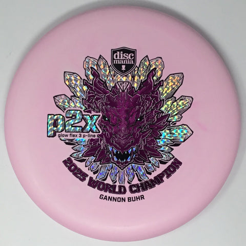 Discmania P2x (Glow Flex 3 P-Line - Gannon Buhr 2025 World Champion) Putt & Approach