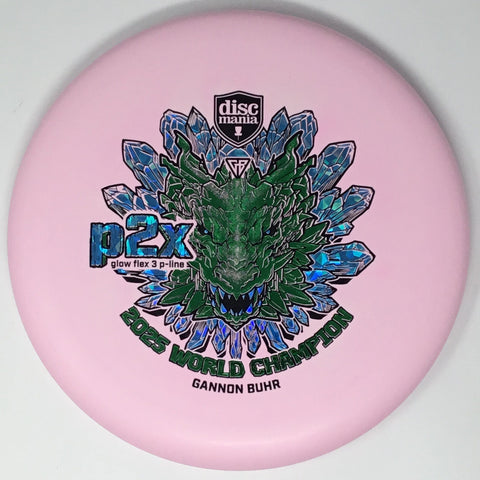 Discmania P2x (Glow Flex 3 P-Line - Gannon Buhr 2025 World Champion) Putt & Approach