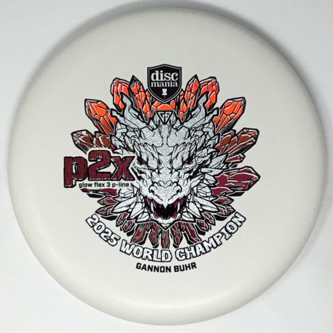 Discmania P2x (Glow Flex 3 P-Line - Gannon Buhr 2025 World Champion) Putt & Approach