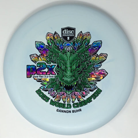 Discmania P2x (Glow Flex 3 P-Line - Gannon Buhr 2025 World Champion) Putt & Approach