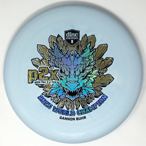 Discmania P2x (Glow Flex 3 P-Line - Gannon Buhr 2025 World Champion) Putt & Approach