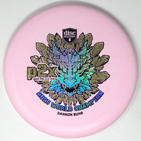 Discmania P2x (Glow Flex 3 P-Line - Gannon Buhr 2025 World Champion) Putt & Approach