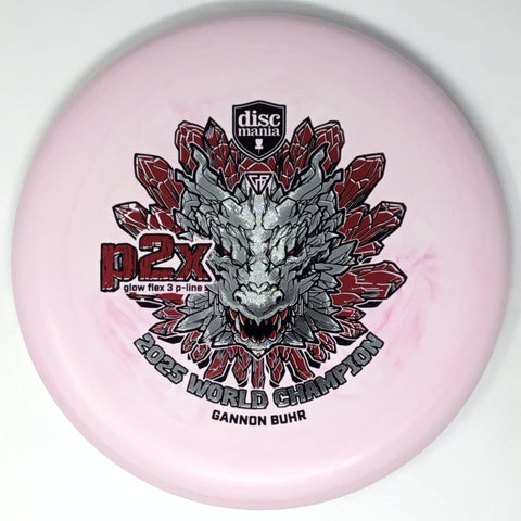 Discmania P2x (Glow Flex 3 P-Line - Gannon Buhr 2025 World Champion) Putt & Approach