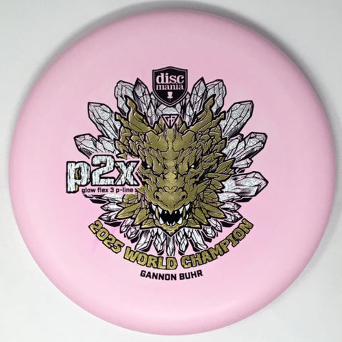 Discmania P2x (Glow Flex 3 P-Line - Gannon Buhr 2025 World Champion) Putt & Approach