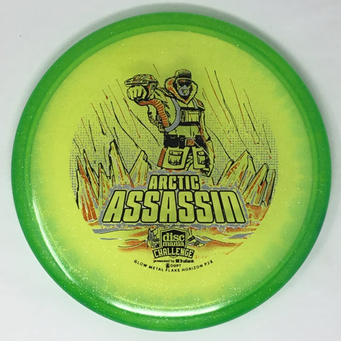 Discmania P2x (Metal Flake Horizon C-Line - Arctic Assassin DMC) Putt & Approach