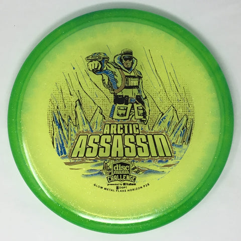 Discmania P2x (Metal Flake Horizon C-Line - Arctic Assassin DMC) Putt & Approach