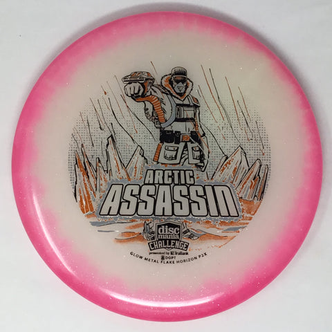 Discmania P2x (Metal Flake Horizon C-Line - Arctic Assassin DMC) Putt & Approach