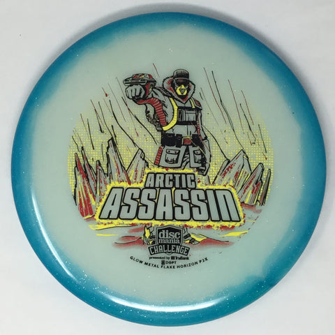 Discmania P2x (Metal Flake Horizon C-Line - Arctic Assassin DMC) Putt & Approach