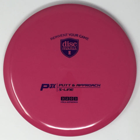 Discmania P3x (S-Line Reinvented) Putt & Approach