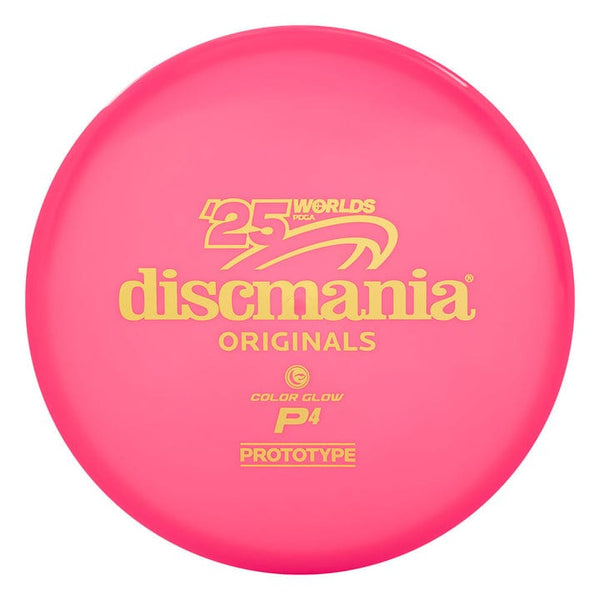 Discmania P4 (Prototype Color Glow C-Line x Worlds) Putt & Approach