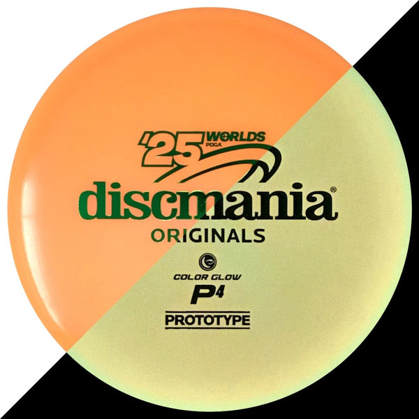 Discmania P4 (Prototype Color Glow C-Line x Worlds) Putt & Approach