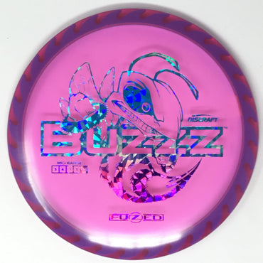 Discraft Disc Golf Fuzed Line Buzzz RARE BEE FOIL with Saw Discraft Disc Golf Fuzed Line Buzzz RARE BEE FOIL with Saw