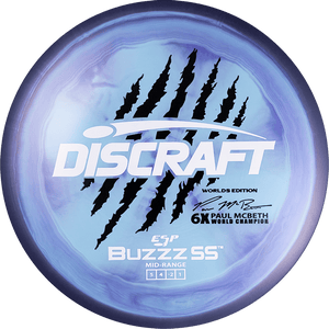 Discraft Buzzz SS (ESP - Paul McBeth 6X Claw - 2026 Worlds Edition) Midrange