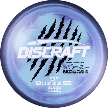Discraft Buzzz SS (ESP - Paul McBeth 6X Claw - 2026 Worlds Edition) Midrange