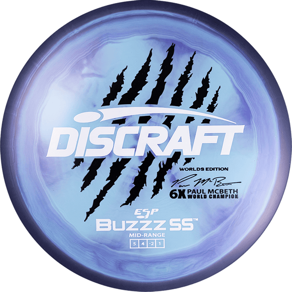 Discraft Buzzz SS (ESP - Paul McBeth 6X Claw - 2026 Worlds Edition) Midrange
