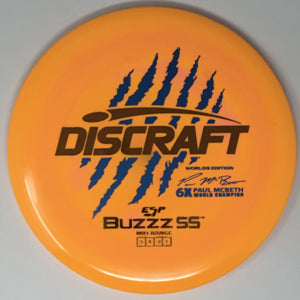 Discraft Buzzz SS (ESP - Paul McBeth 6X Claw - 2026 Worlds Edition) Midrange