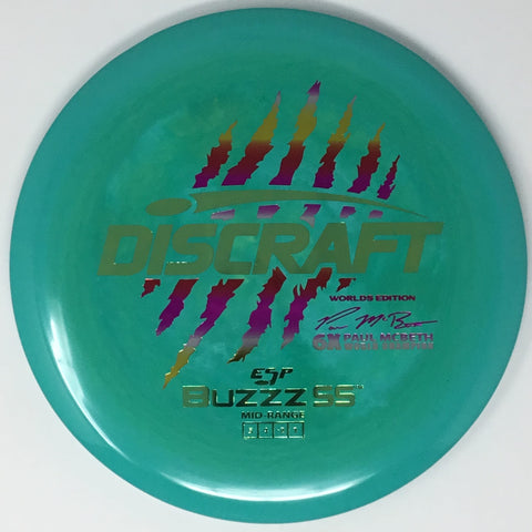 Discraft Buzzz SS (ESP - Paul McBeth 6X Claw - 2026 Worlds Edition) Midrange