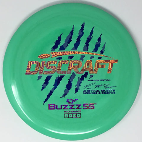 Discraft Buzzz SS (ESP - Paul McBeth 6X Claw - 2026 Worlds Edition) Midrange