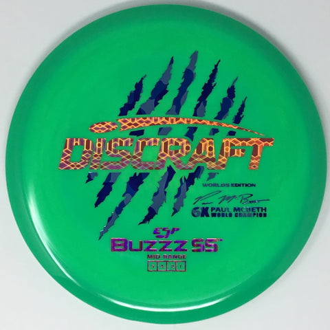 Discraft Buzzz SS (ESP - Paul McBeth 6X Claw - 2026 Worlds Edition) Midrange