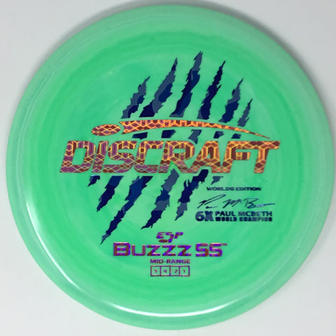 Discraft Buzzz SS (ESP - Paul McBeth 6X Claw - 2026 Worlds Edition) Midrange