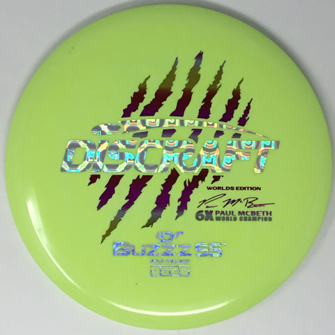Discraft Buzzz SS (ESP - Paul McBeth 6X Claw - 2026 Worlds Edition) Midrange