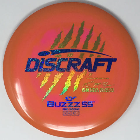 Discraft Buzzz SS (ESP - Paul McBeth 6X Claw - 2026 Worlds Edition) Midrange