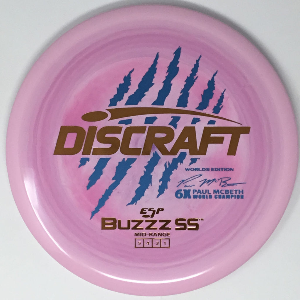 Discraft - Buzzz SS (ESP - Paul McBeth 6X Claw - 2026 Worlds