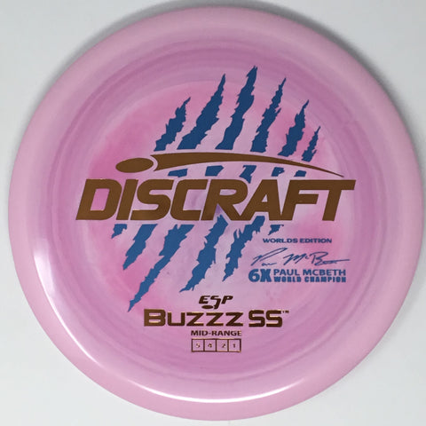 Discraft Buzzz SS (ESP - Paul McBeth 6X Claw - 2026 Worlds Edition) Midrange