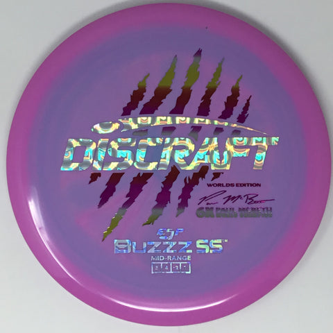 Discraft Buzzz SS (ESP - Paul McBeth 6X Claw - 2026 Worlds Edition) Midrange