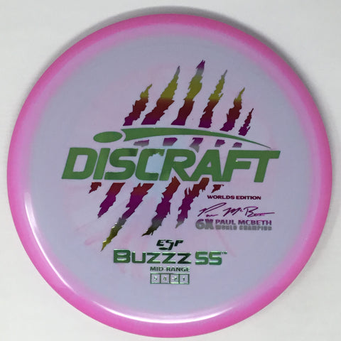 Discraft Buzzz SS (ESP - Paul McBeth 6X Claw - 2026 Worlds Edition) Midrange