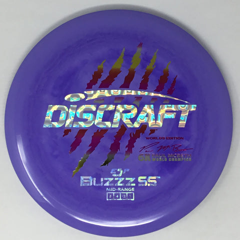 Discraft Buzzz SS (ESP - Paul McBeth 6X Claw - 2026 Worlds Edition) Midrange