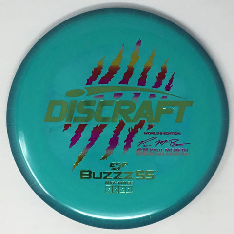 Discraft Buzzz SS (ESP - Paul McBeth 6X Claw - 2026 Worlds Edition) Midrange