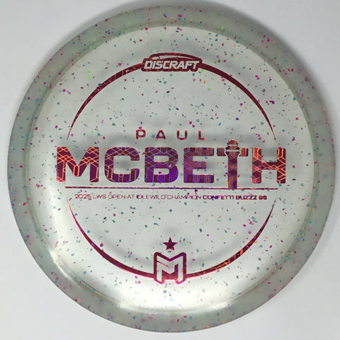 Discraft Buzzz SS (Z Confetti - Paul McBeth 2025 Idlewild Victory Edition) Midrange