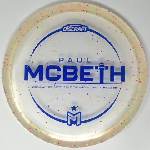 Discraft Buzzz SS (Z Confetti - Paul McBeth 2025 Idlewild Victory Edition) Midrange