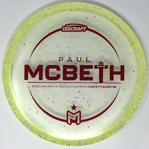 Discraft Buzzz SS (Z Confetti - Paul McBeth 2025 Idlewild Victory Edition) Midrange