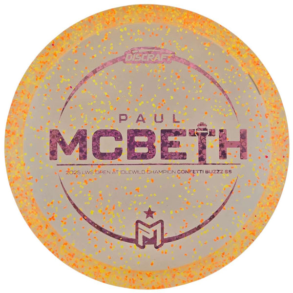 Discraft Buzzz SS (Z Confetti - Paul McBeth 2025 Idlewild Victory Edition) Midrange