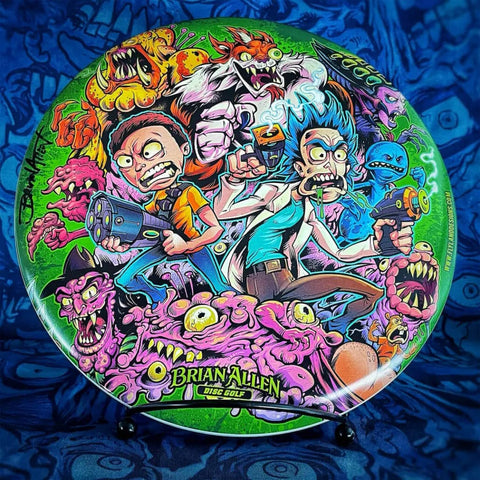 Discraft Buzzz (SuperColor ESP - "Grandpa Scientist and Insecure Grandson Adventure" Brian Allen Artist Series) Midrange