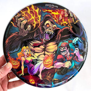 Discraft Buzzz (SuperColor ESP - "Mario vs. Donkey Kong" Brian Allen Artist Series) Midrange