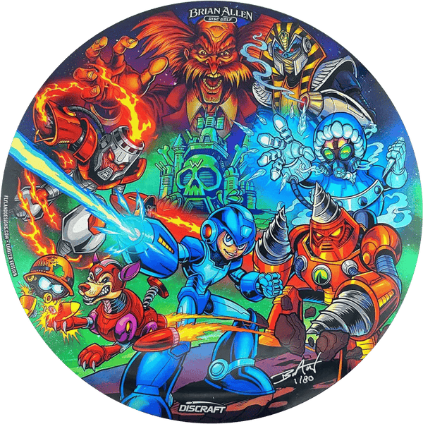 Discraft Buzzz (SuperColor ESP - "Mega Man" Brian Allen Artist Series - Limited Edition) Midrange